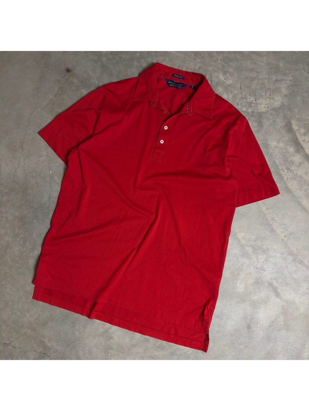 Polo Golf Ralph Lauren Red Polo Mens L Cotton